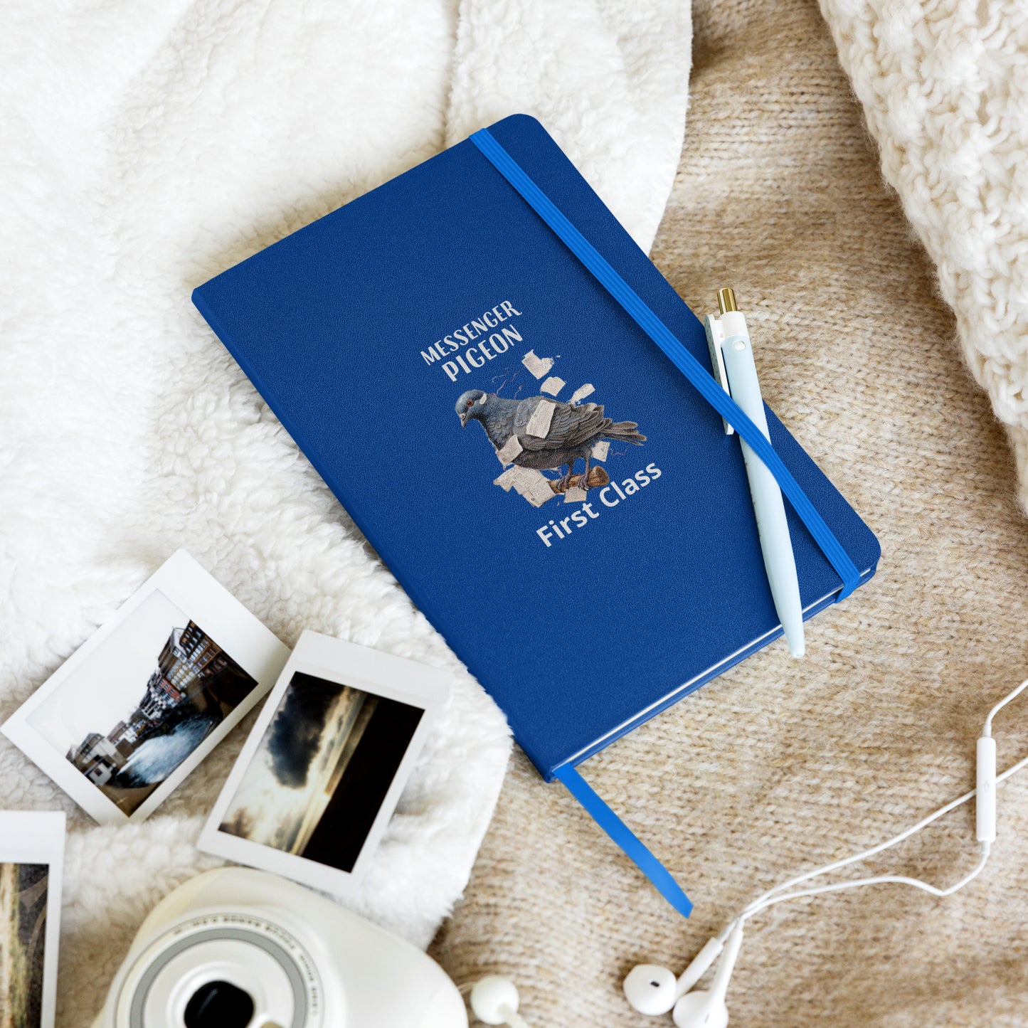 Messenger Pigeon Hardcover bound notebook