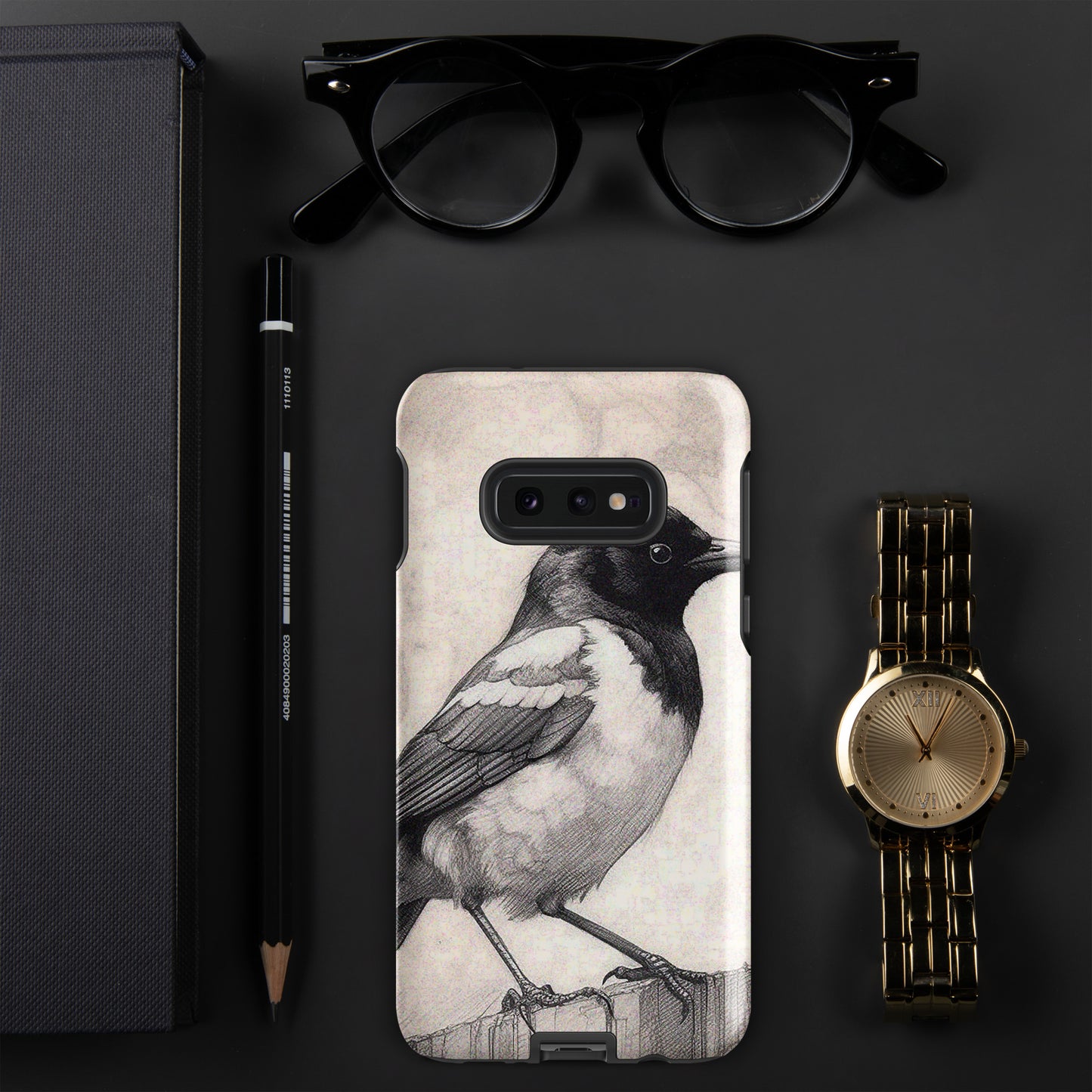 Magpie Bird Art Tough case for Samsung®