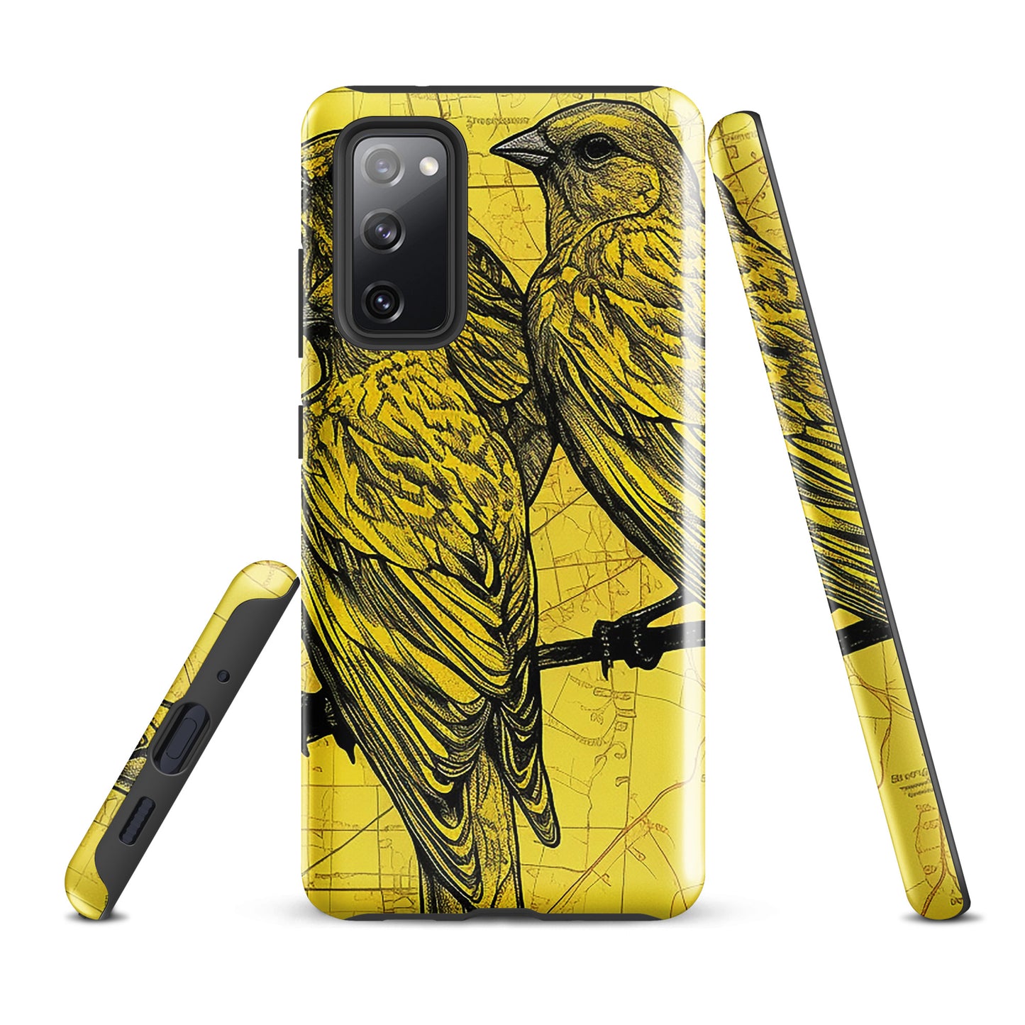 Yellowhammer Birds Graphic Tough case for Samsung®