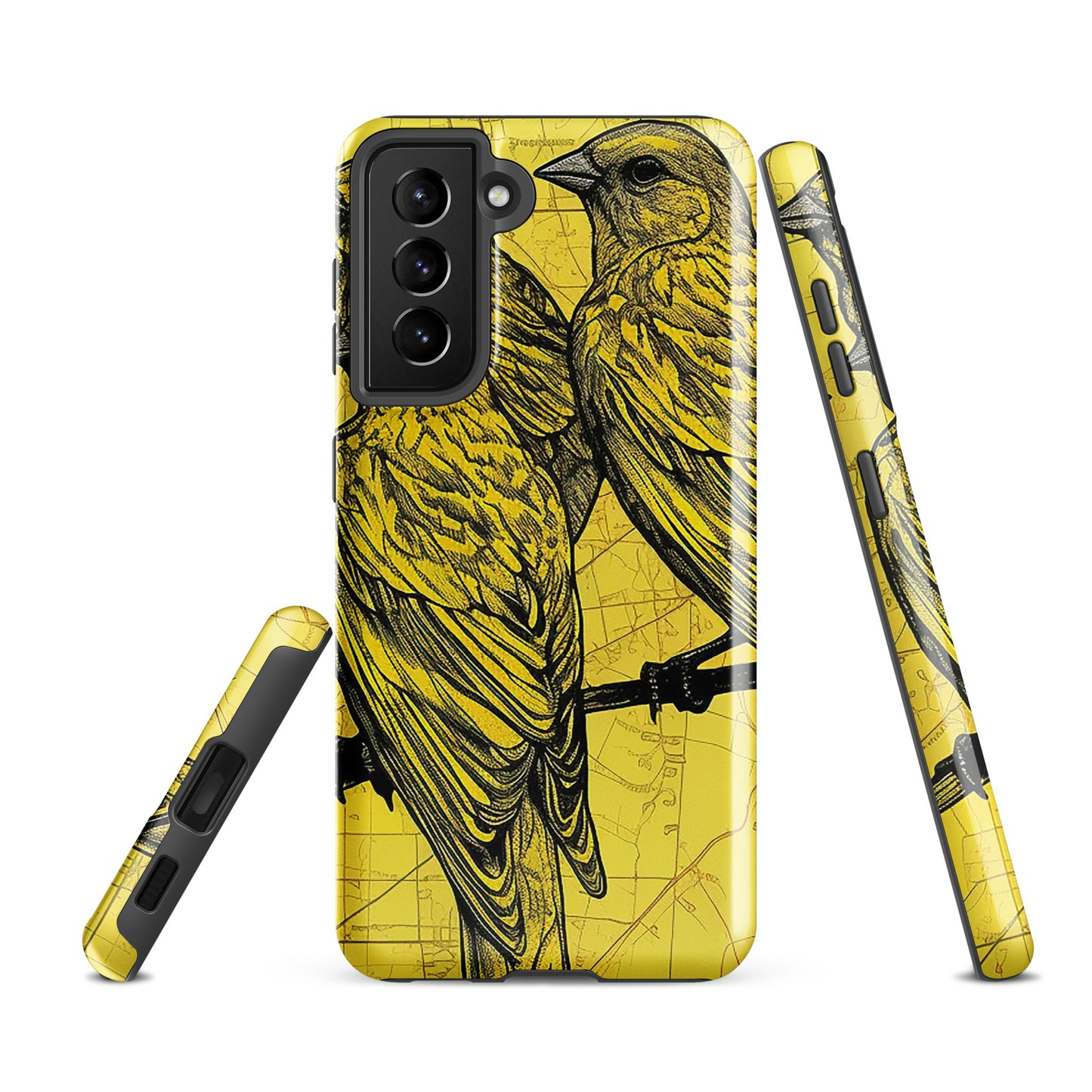 Yellowhammer Birds Graphic Tough case for Samsung®