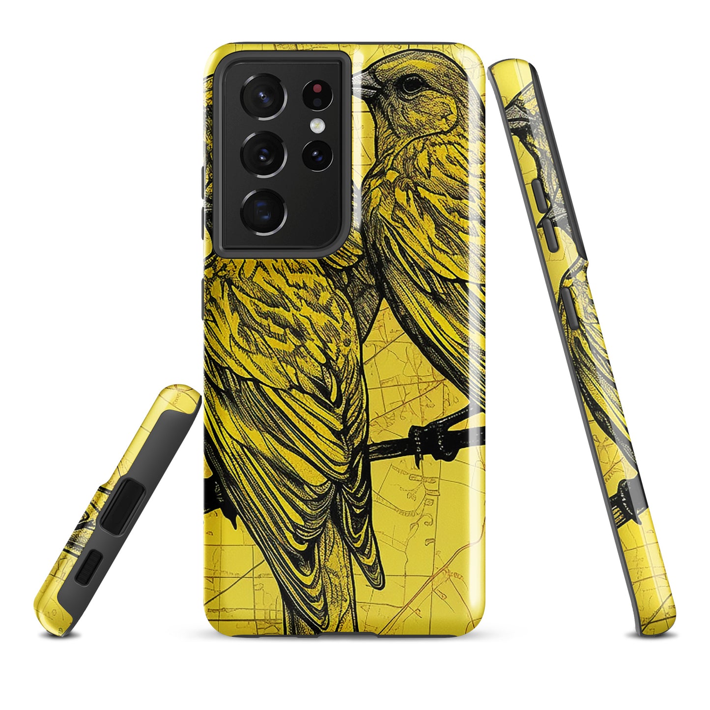 Yellowhammer Birds Graphic Tough case for Samsung®