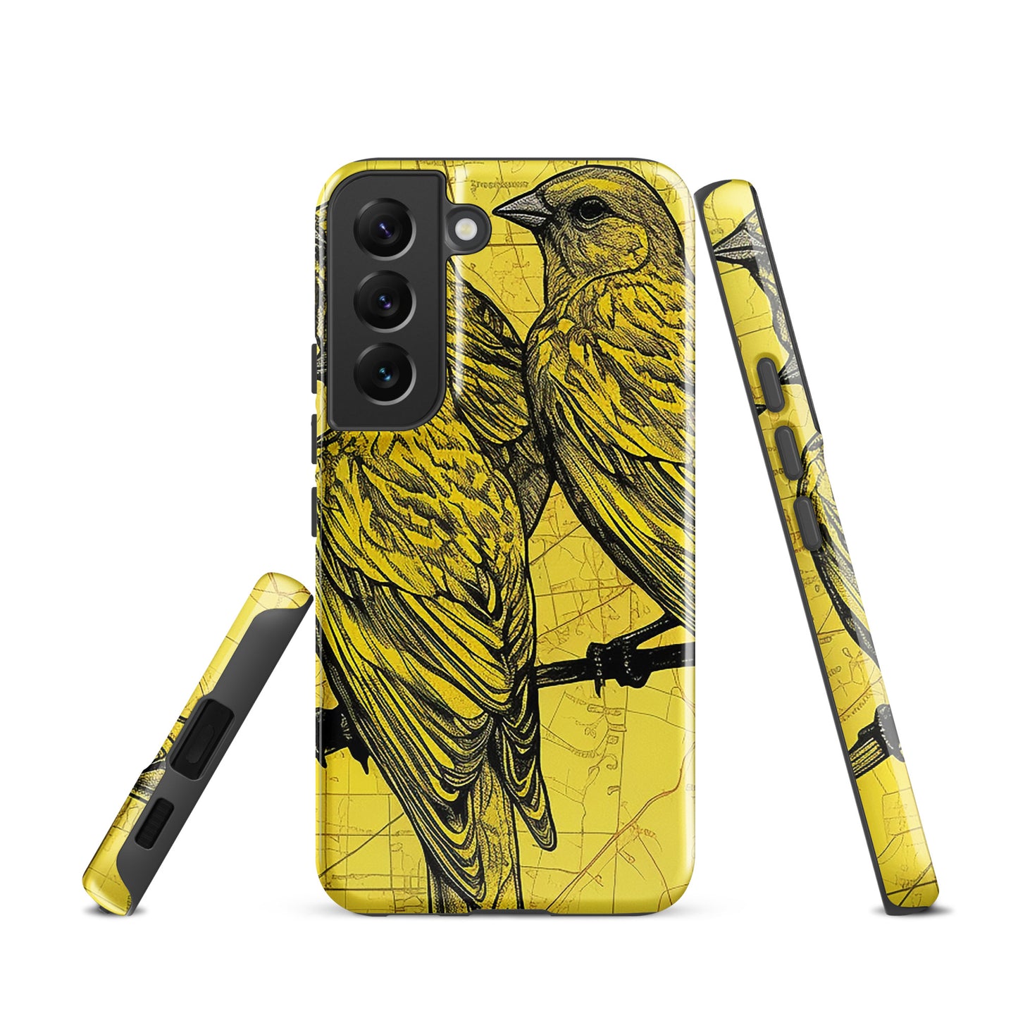 Yellowhammer Birds Graphic Tough case for Samsung®