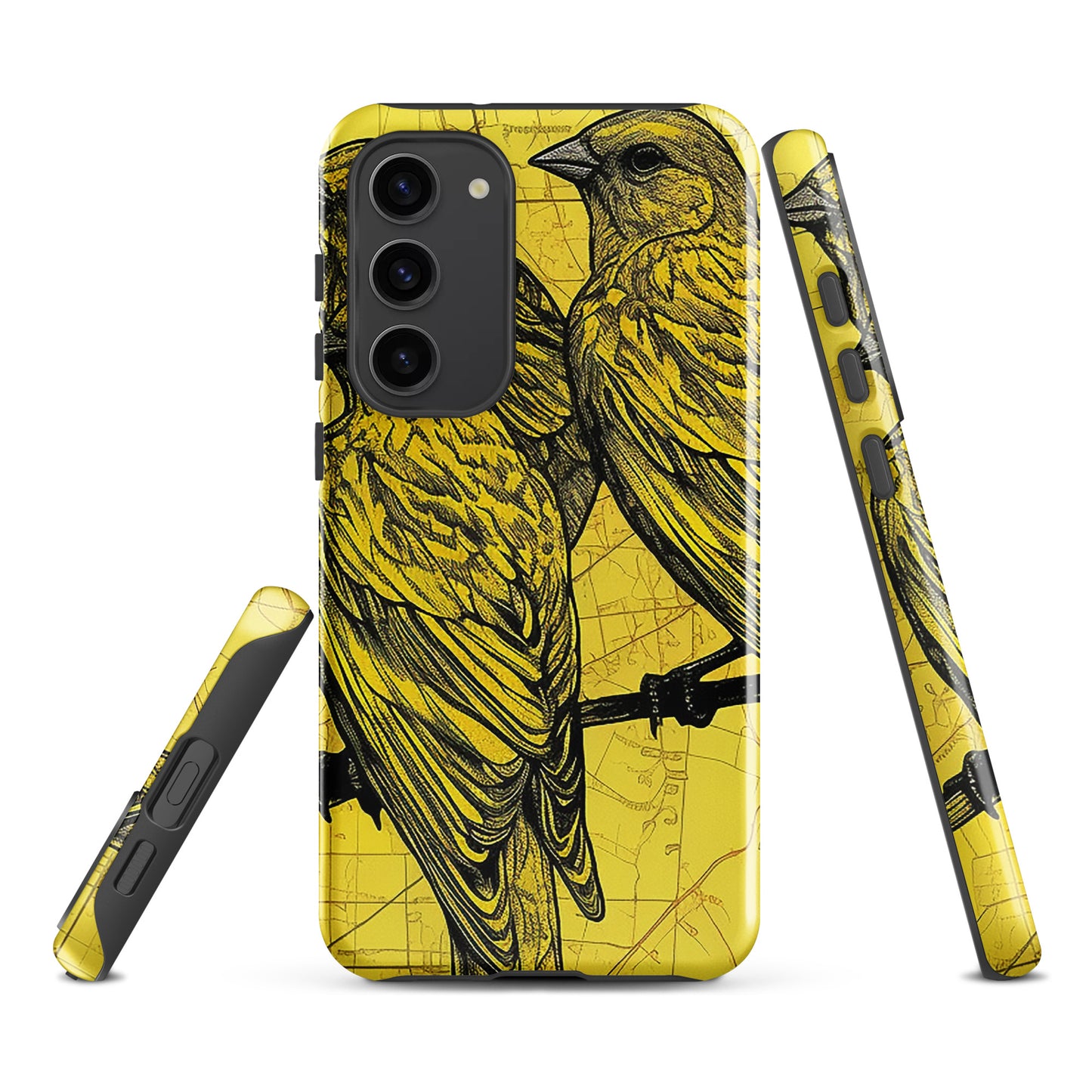 Yellowhammer Birds Graphic Tough case for Samsung®