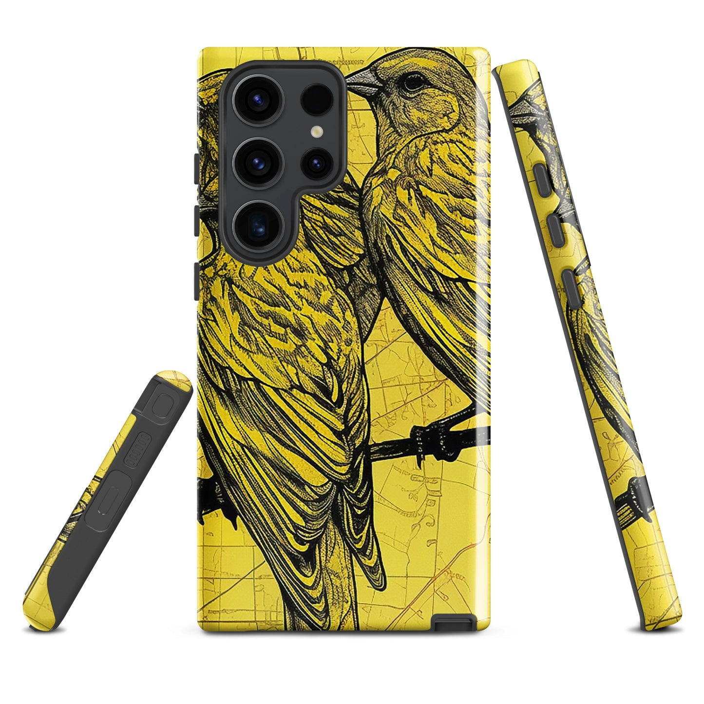 Yellowhammer Birds Graphic Tough case for Samsung®