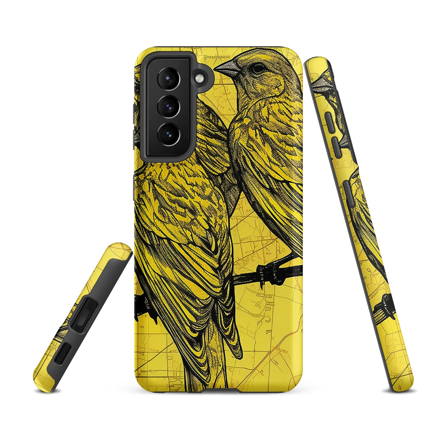 Yellowhammer Birds Graphic Tough case for Samsung®