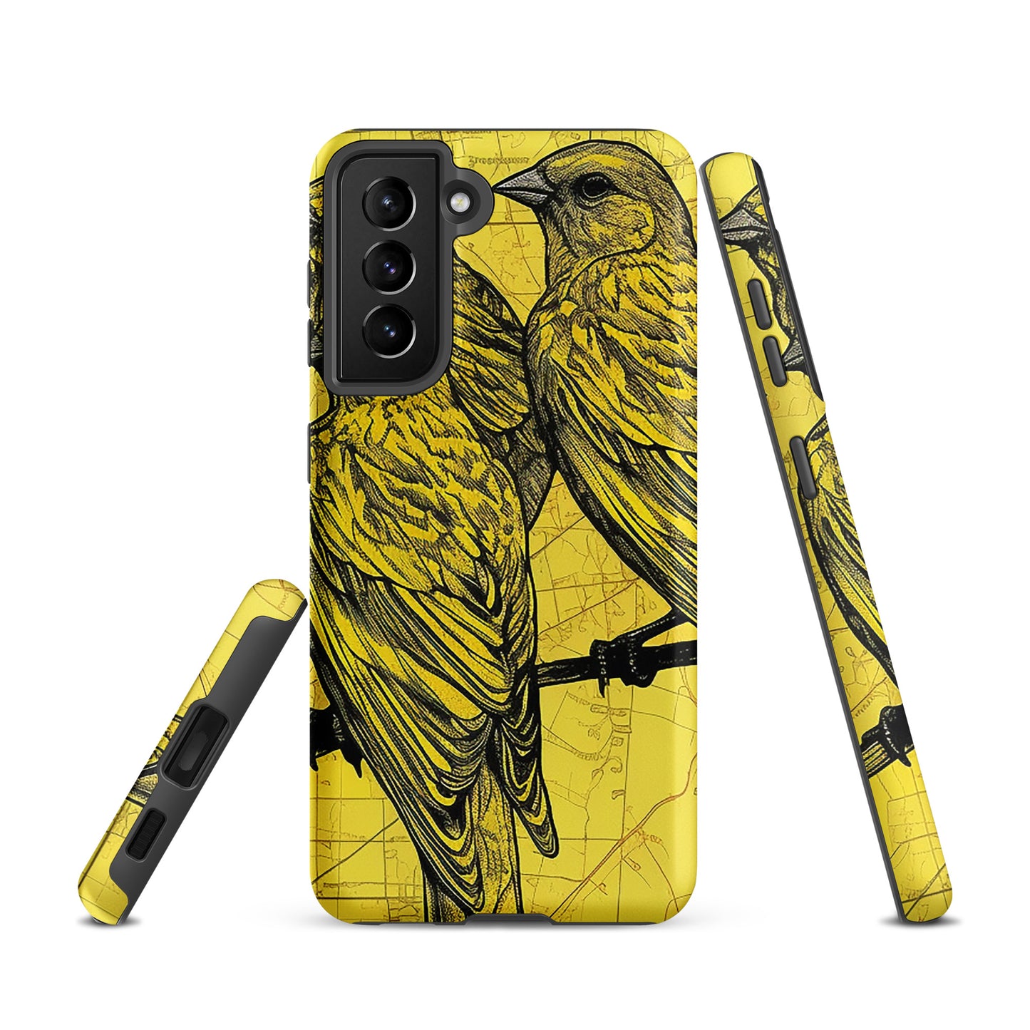 Yellowhammer Birds Graphic Tough case for Samsung®