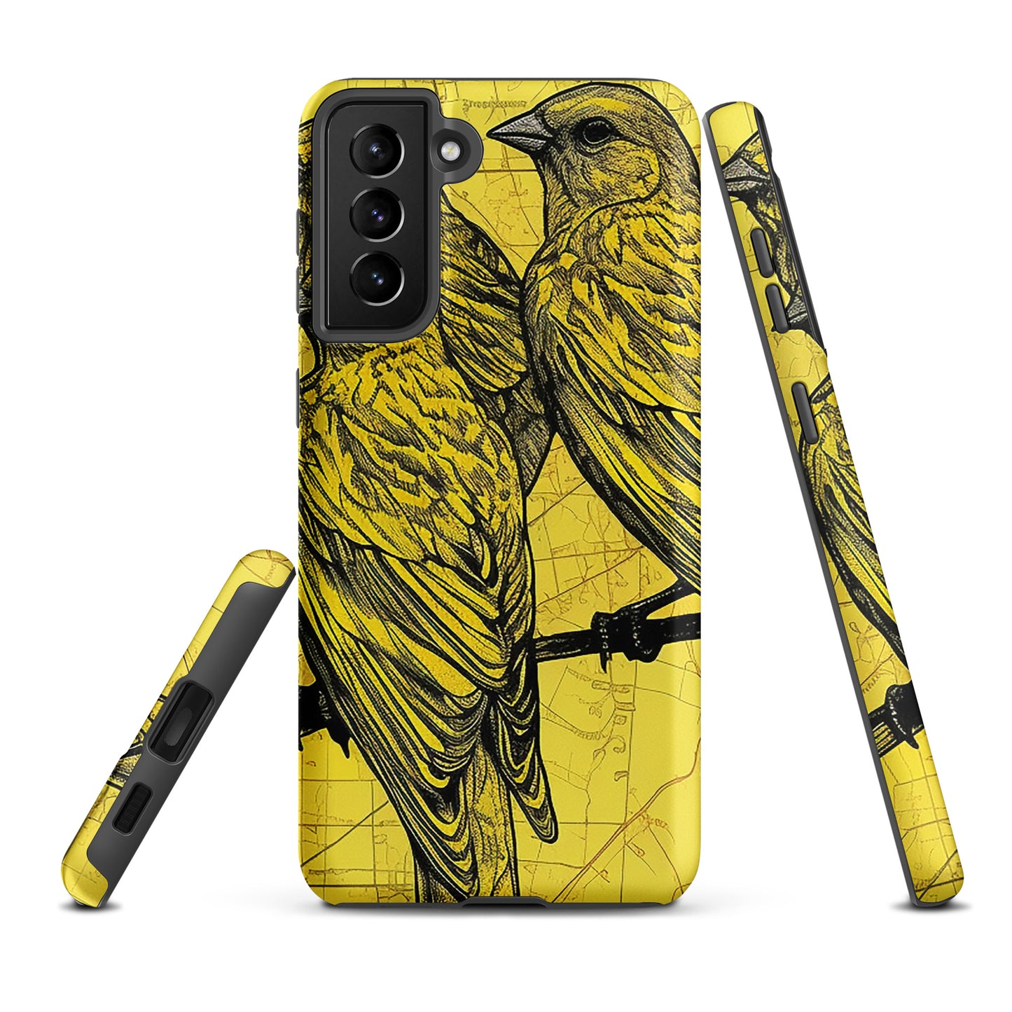 Yellowhammer Birds Graphic Tough case for Samsung®