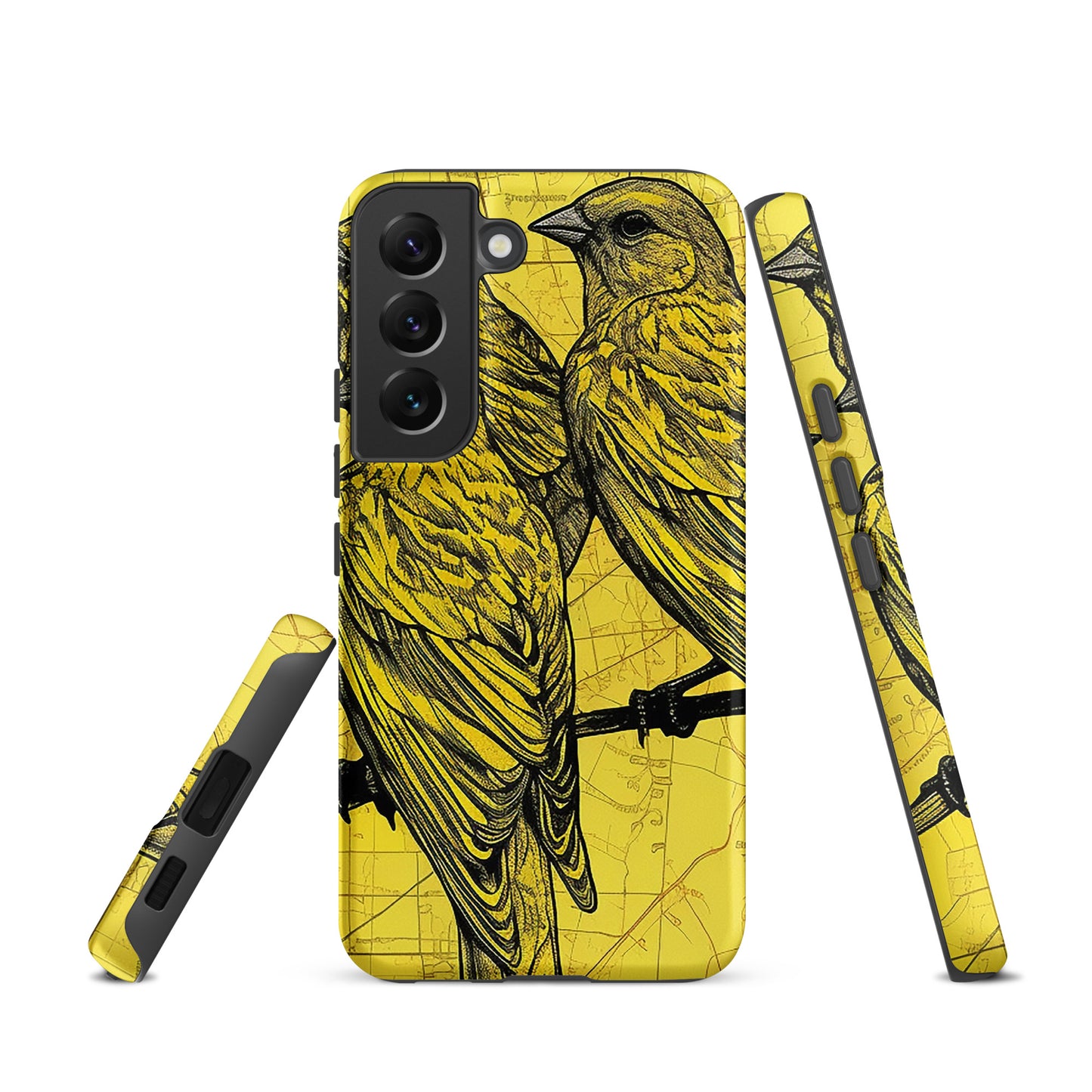 Yellowhammer Birds Graphic Tough case for Samsung®