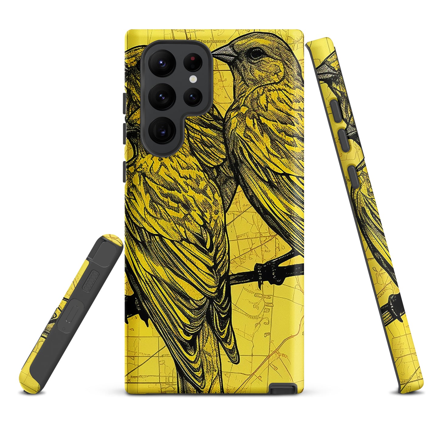 Yellowhammer Birds Graphic Tough case for Samsung®