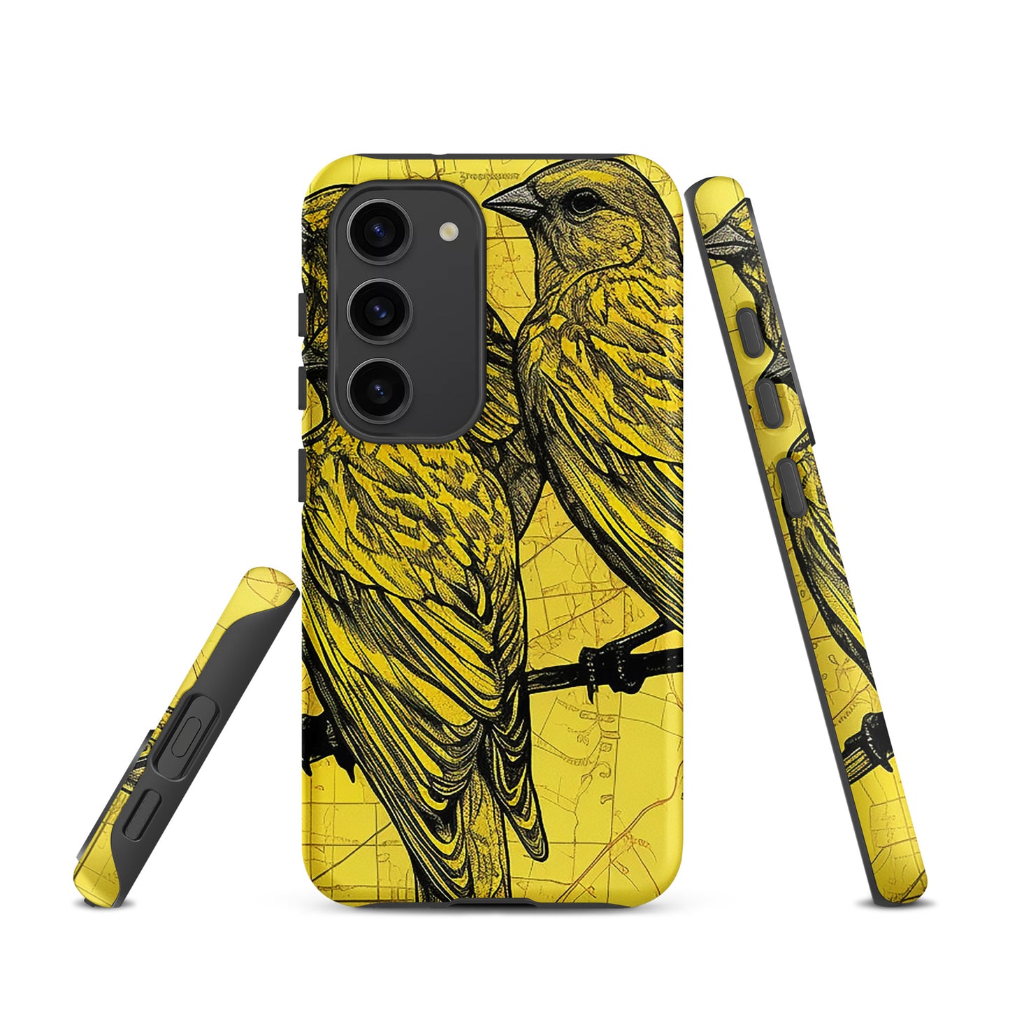 Yellowhammer Birds Graphic Tough case for Samsung®