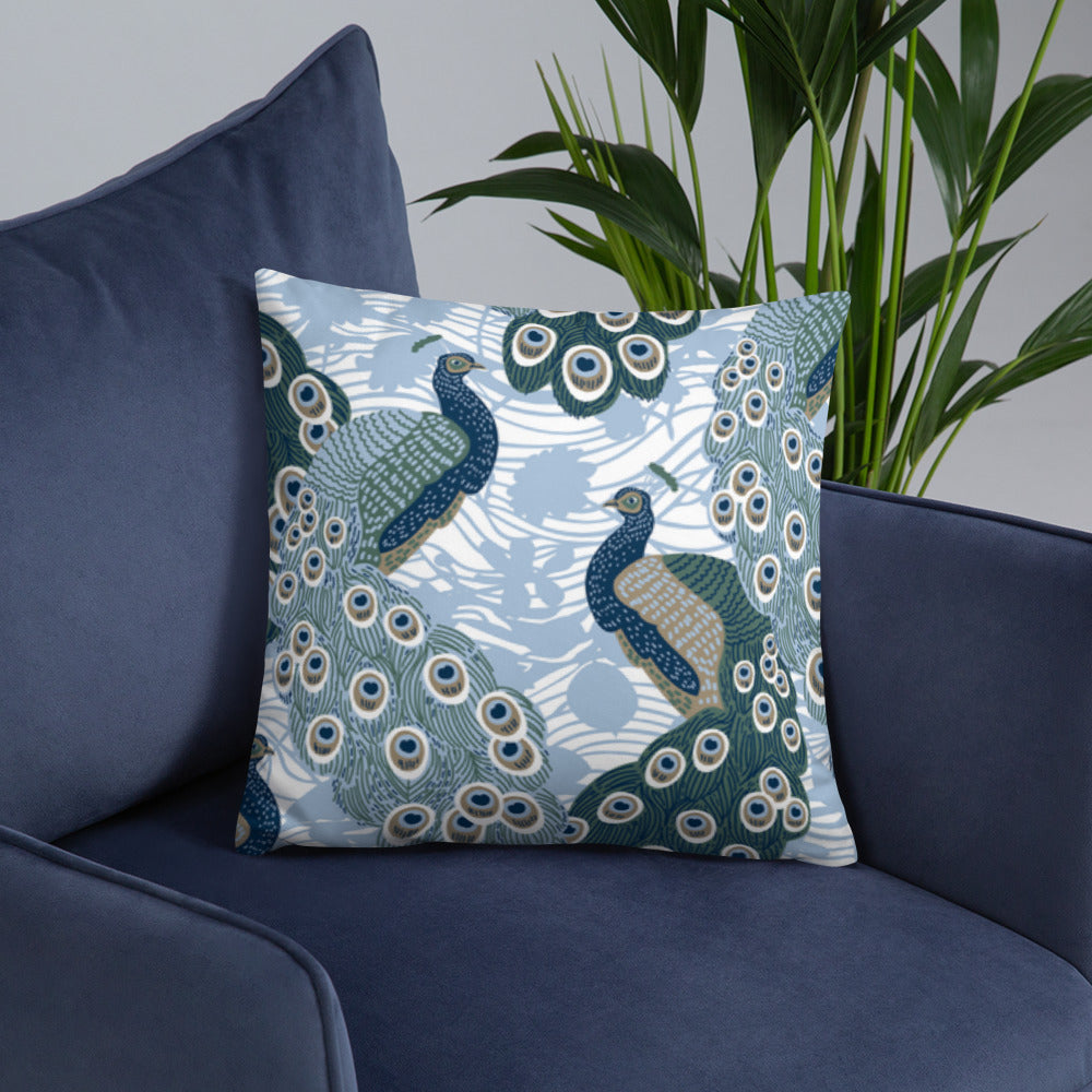 Peacock Pillow