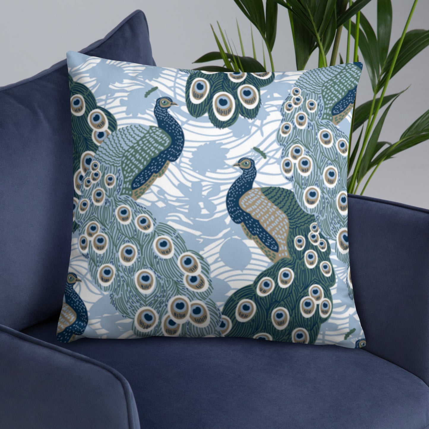 Peacock Pillow