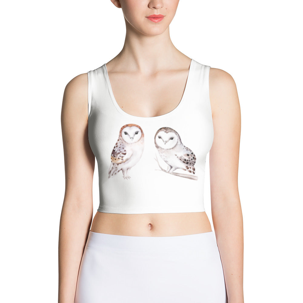 Owl Crop Top