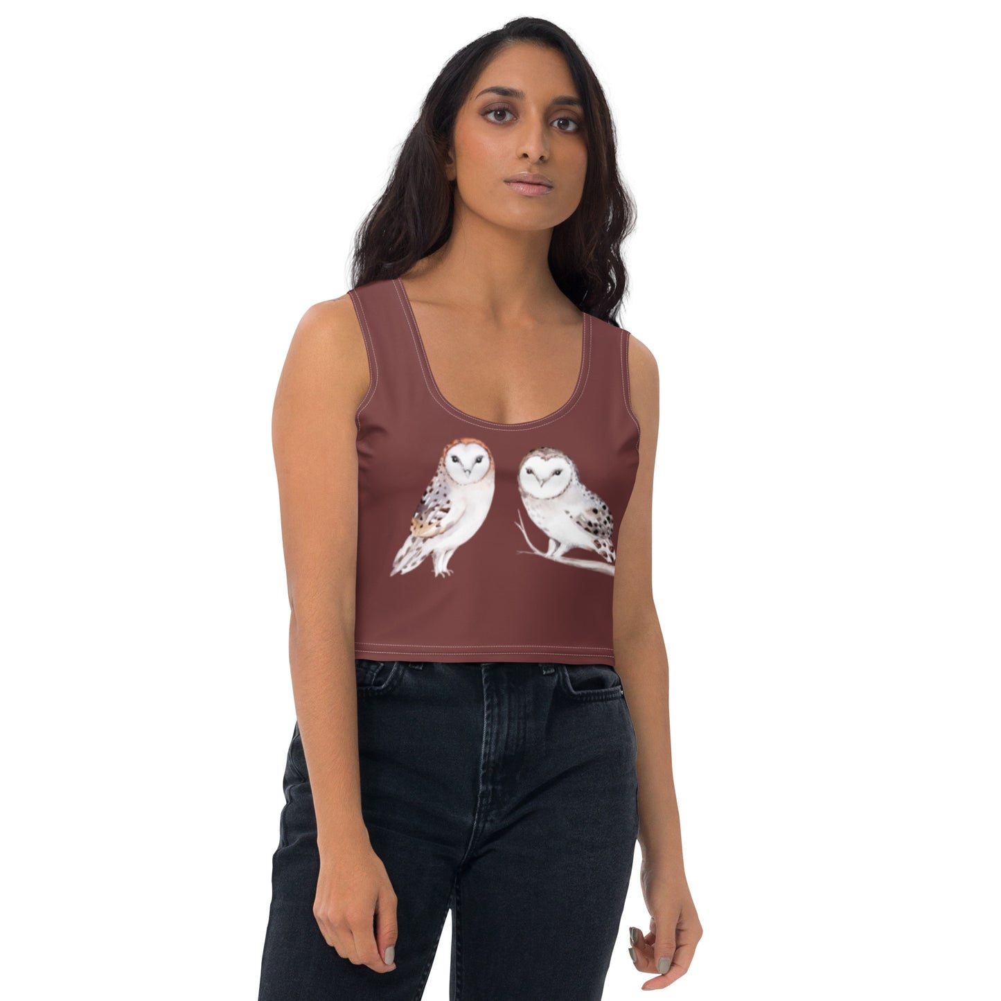 Owl Crop Top