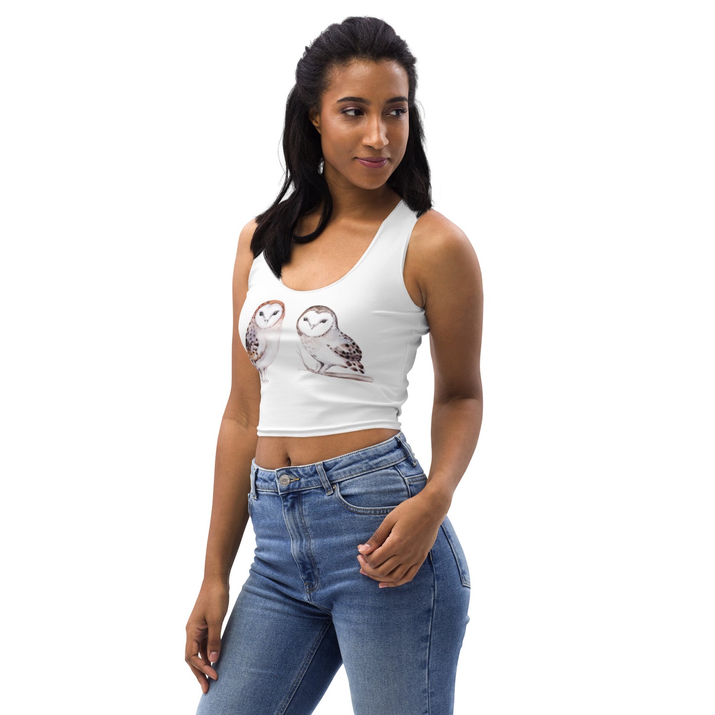 Owl Crop Top