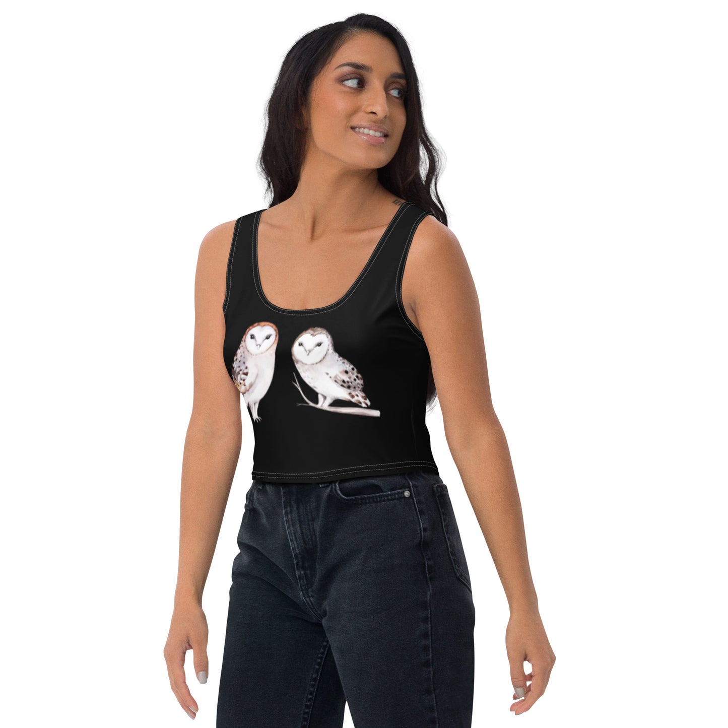 Owl Crop Top