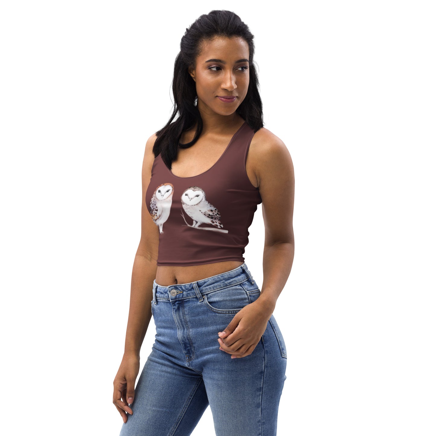 Owl Crop Top