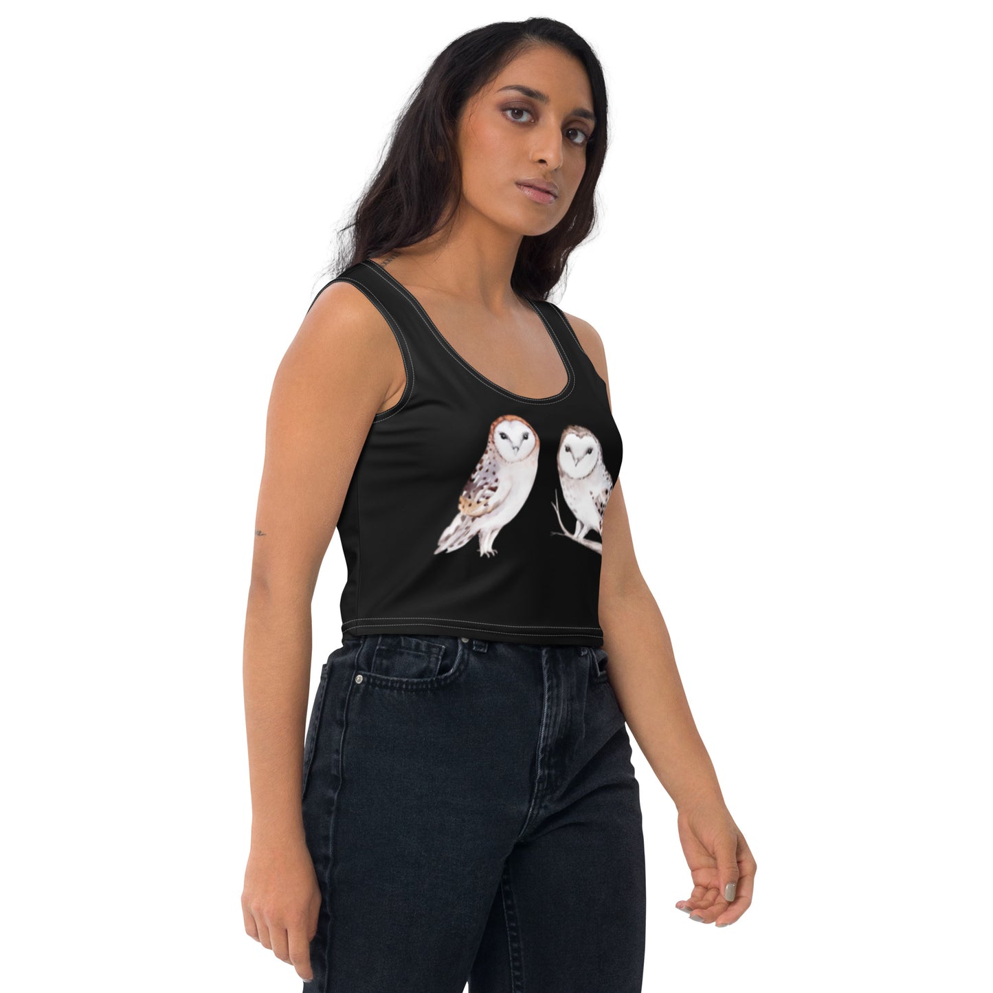 Owl Crop Top