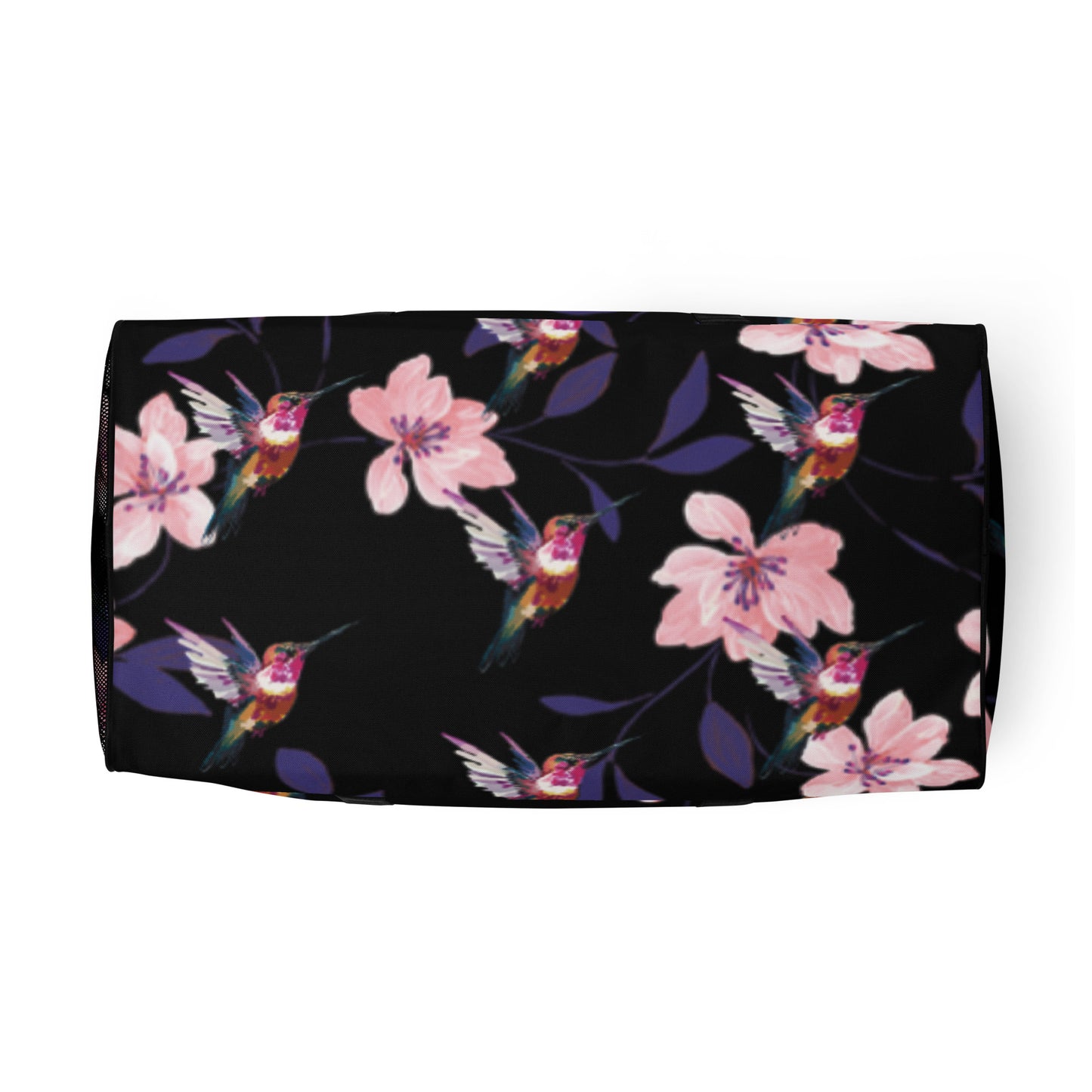 Hummingbird Floral Print Duffle bag