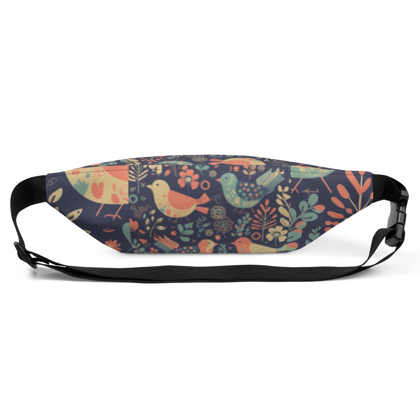 Colorful Birds And Floral Design Fanny Pack