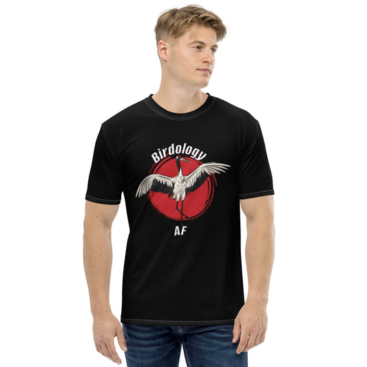 Men's Crane bird t-shirt