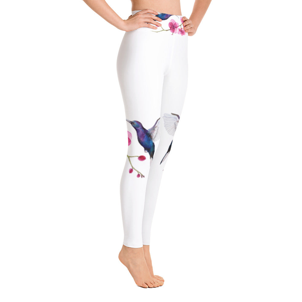 Hummingbird Yoga Leggings