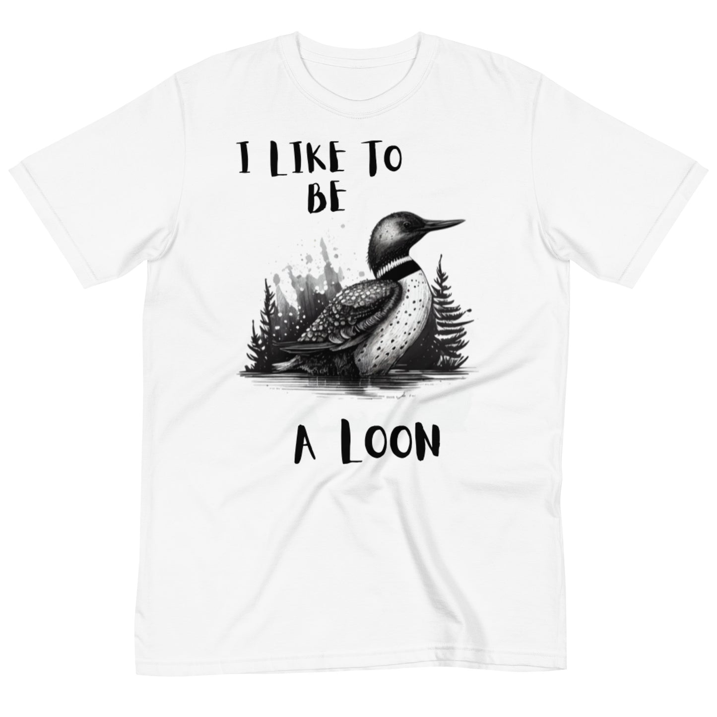 Loon Bird Organic T-Shirt