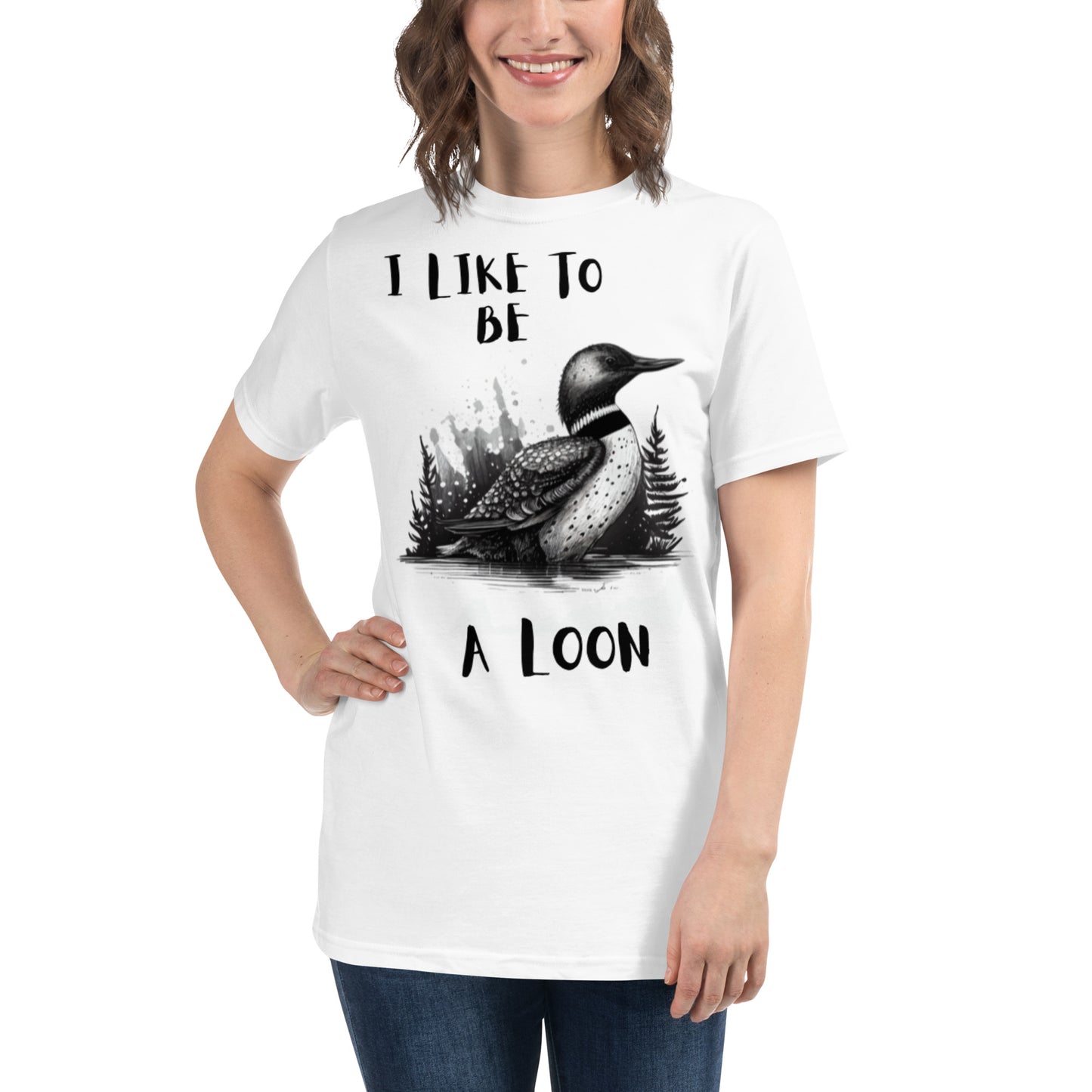 Loon Bird Organic T-Shirt