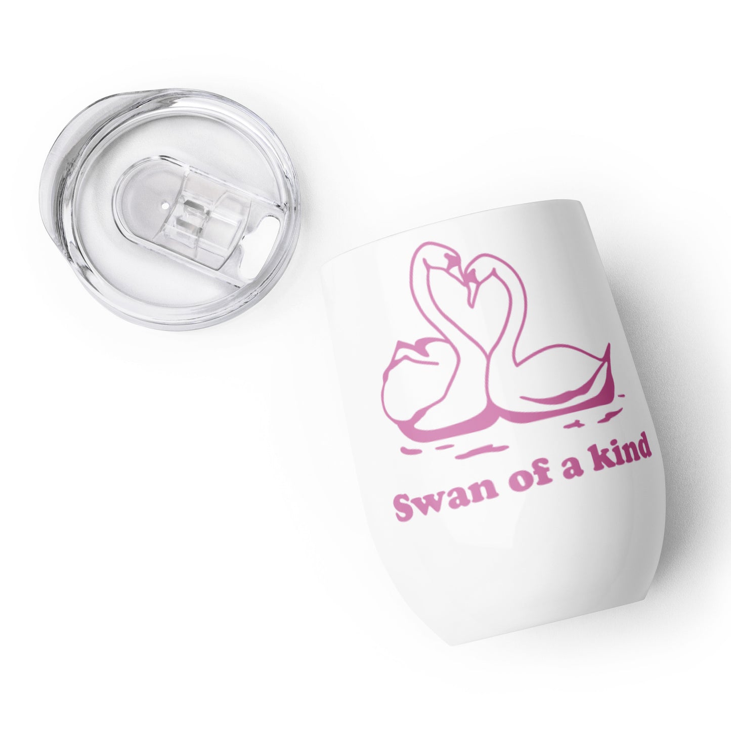 Swan Bird Wine tumbler